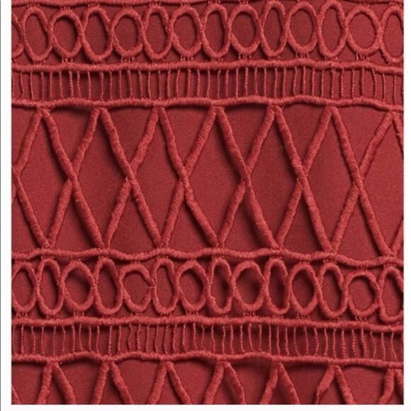 NWOT Tularosa Pom Pom Trimmed Blouse - Picture 9 of 13